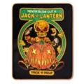 Trick 'r Treat Jack-o-Lantern Fleece Blanket at Spencer's