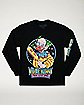 Shorty Long Sleeve T Shirt - Killer Klowns from Outer Space