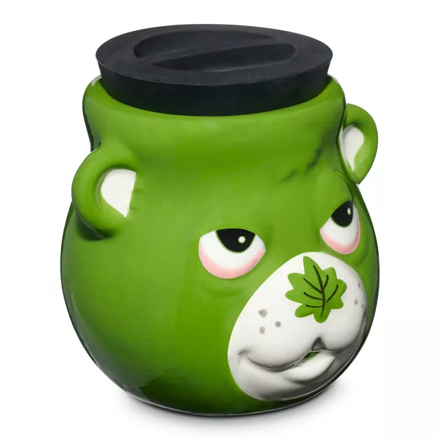 Green Leaf Bear Molded Stash Jar - 5.5 oz. at Spencer's