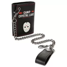 Camp Crystal Lake Jason Voorhees Chain Wallet - Friday the 13th at Spencer's