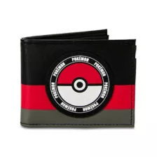 Pokémon Ball Badge Bifold Wallet at Spencer's