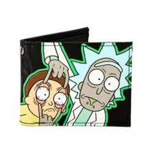 Glow in the Dark Rick and Morty Bifold Wallet at Spencer's
