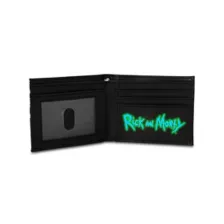 Glow in the Dark Rick and Morty Bifold Wallet at Spencer's