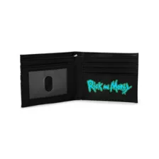 Glow in the Dark Rick and Morty Bifold Wallet at Spencer's