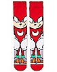 Red Knuckles Crew Socks - Sonic the Hedgehog
