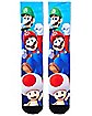 3D Mario Luigi Toad Socks - Super Mario Bros