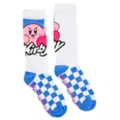 Multi-Pack Kirby Crew Socks 3 Pack at Spencer's