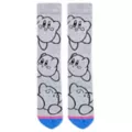 Multi-Pack Kirby Crew Socks 3 Pack at Spencer's