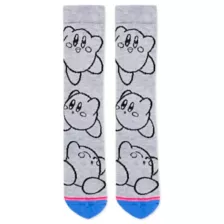 Multi-Pack Kirby Crew Socks 3 Pack at Spencer's