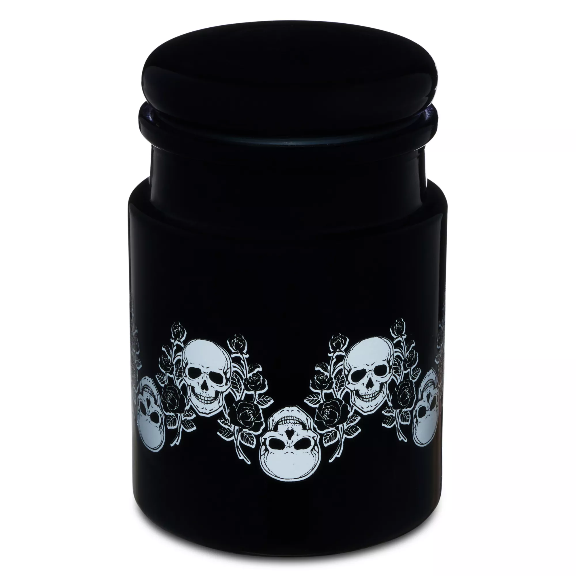 Tattoo Skulls Stash Jar and Ashtray at Spencer's