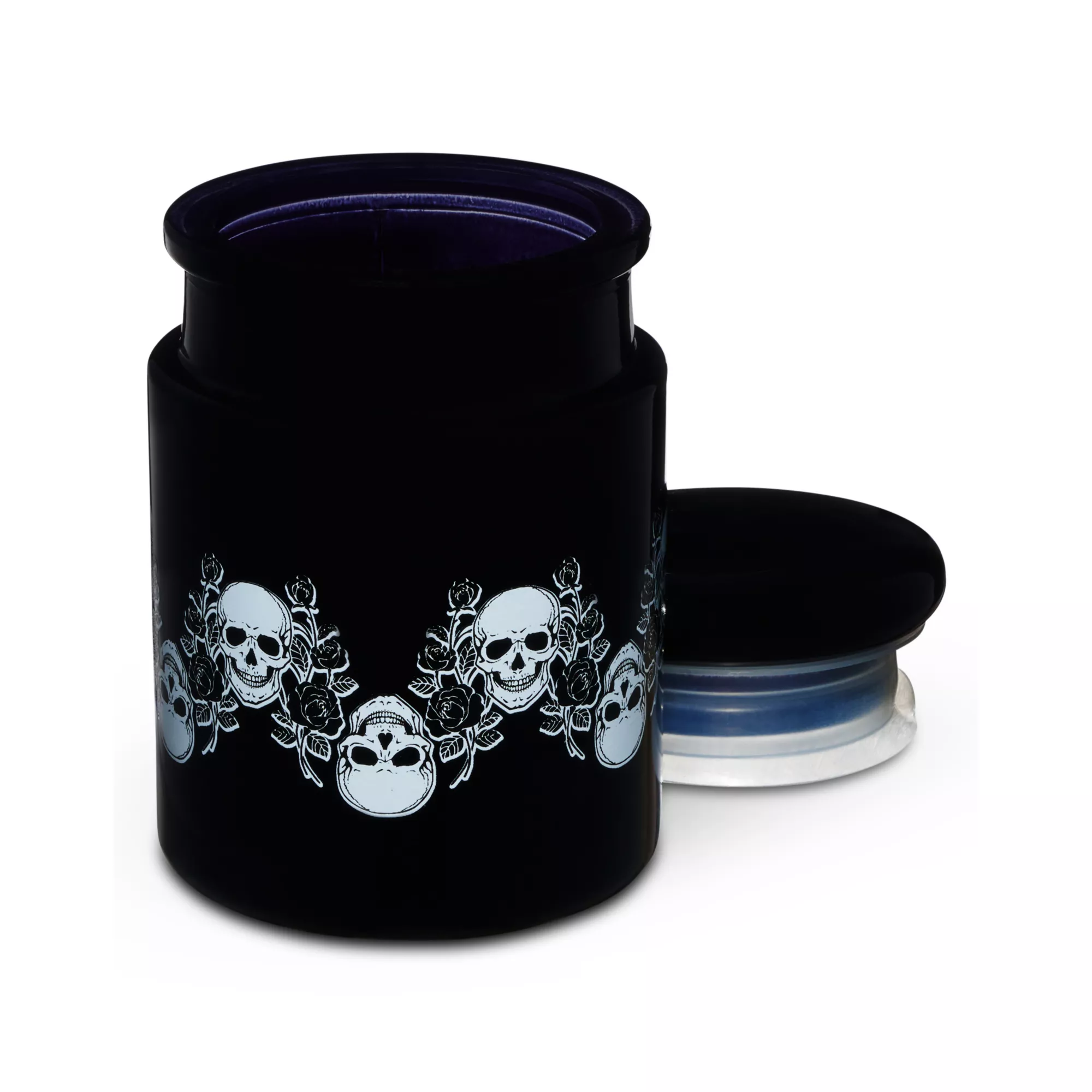 Tattoo Skulls Stash Jar and Ashtray at Spencer's