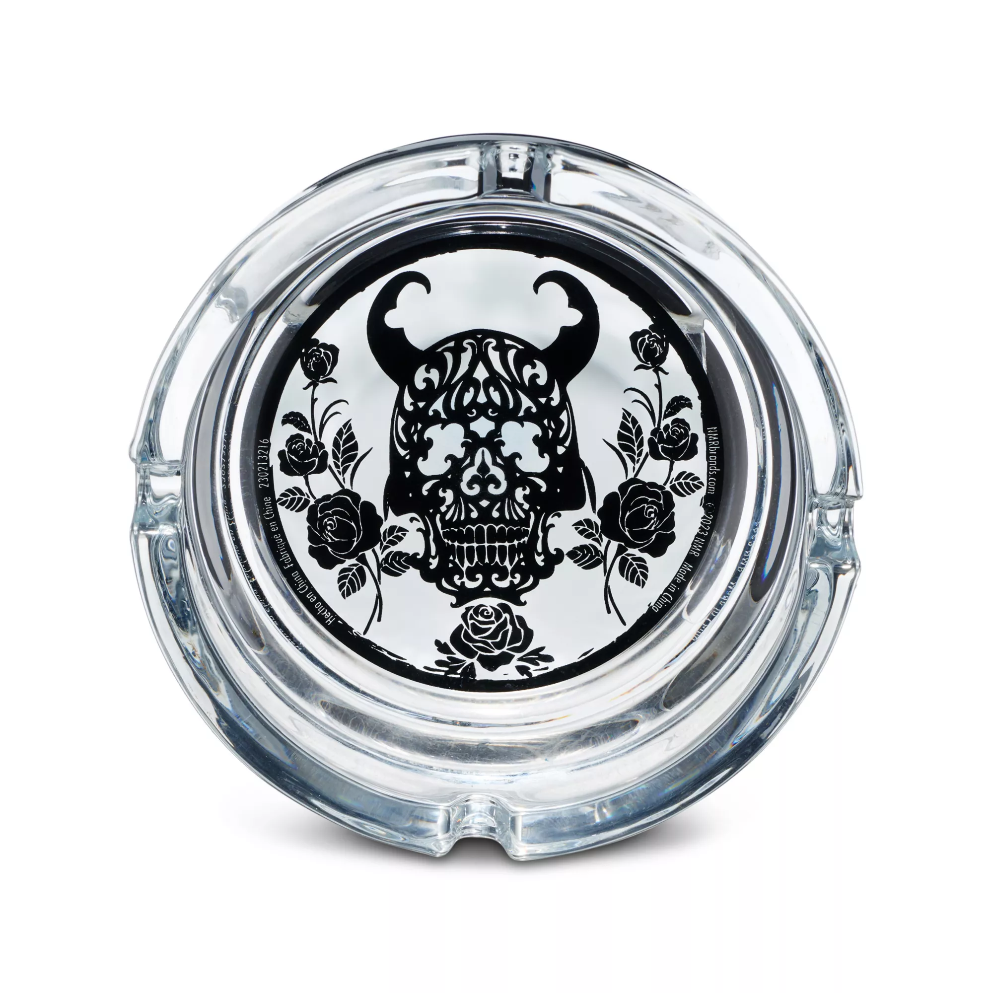 Tattoo Skulls Stash Jar and Ashtray at Spencer's