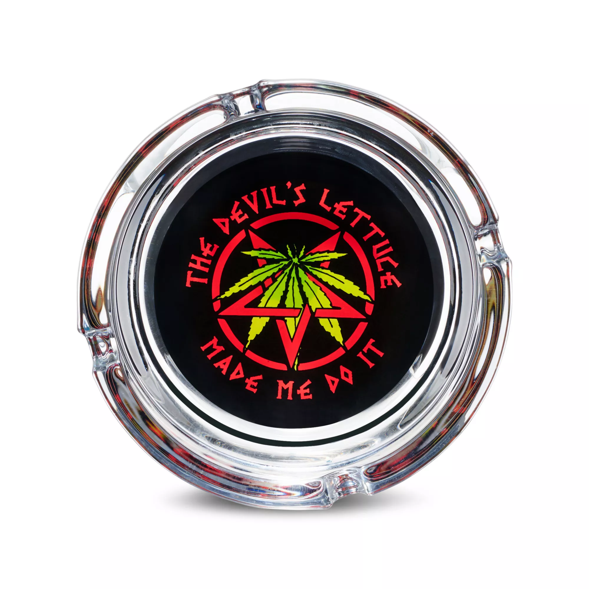 Devil's Lettuce Stash Jar and Ashtray at Spencer's