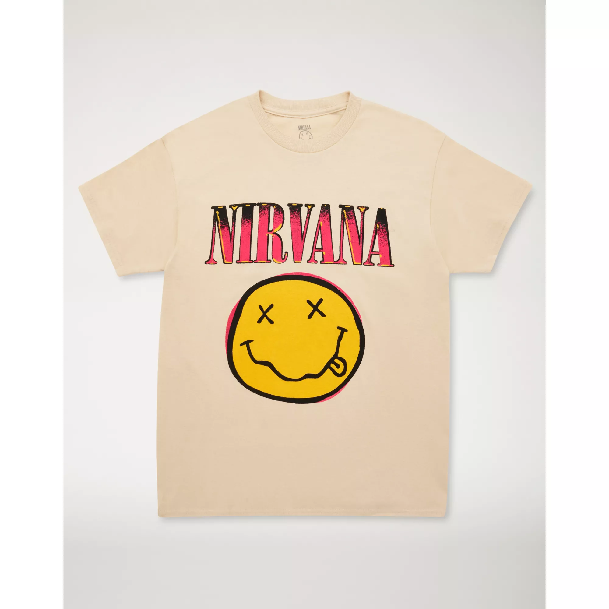 Nirvana Smiley Face T Shirt at Spencer's