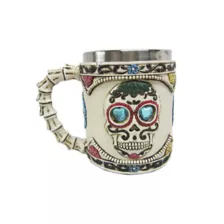 Day of the Dead Skull Coffee Mug - 13.5 oz. at Spencer's
