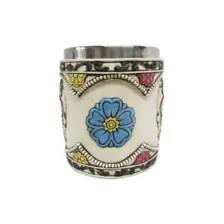 Day of the Dead Skull Coffee Mug - 13.5 oz. at Spencer's