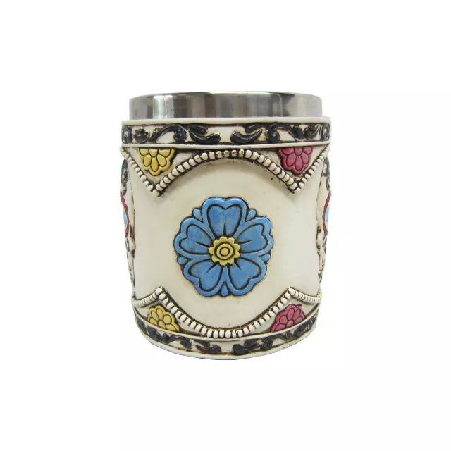Day of the Dead Skull Coffee Mug - 13.5 oz. at Spencer's