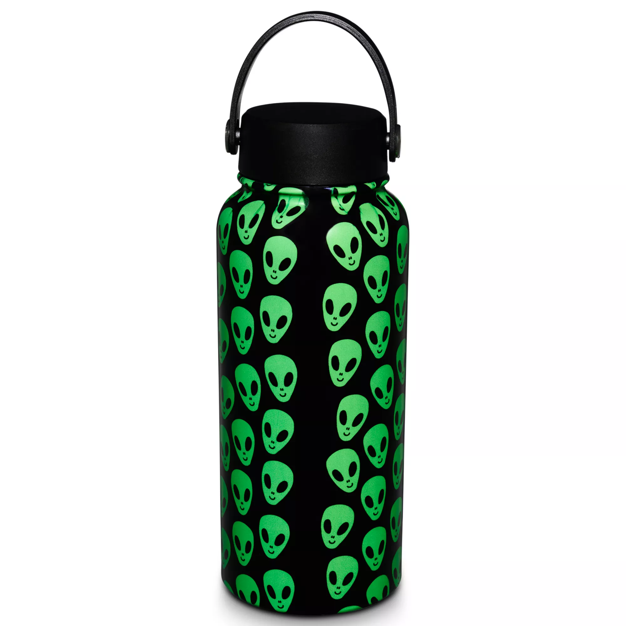 Alien Water Bottle - 32 oz. at Spencer's