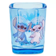 Stitch and Angel Square Mini Glass - Lilo & Stitch at Spencer's