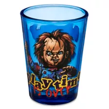 Playtime Is Over Shot Glass 1.5 oz. - Chucky at Spencer's