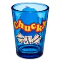 Playtime Is Over Shot Glass 1.5 oz. - Chucky at Spencer's
