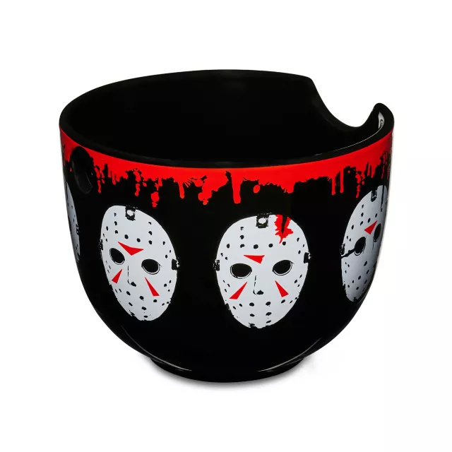 Jason Mask Ramen Bowl with Chopsticks - Friday the 13th at Spencer's