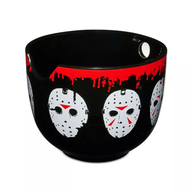 Jason Mask Ramen Bowl with Chopsticks - Friday the 13th at Spencer's