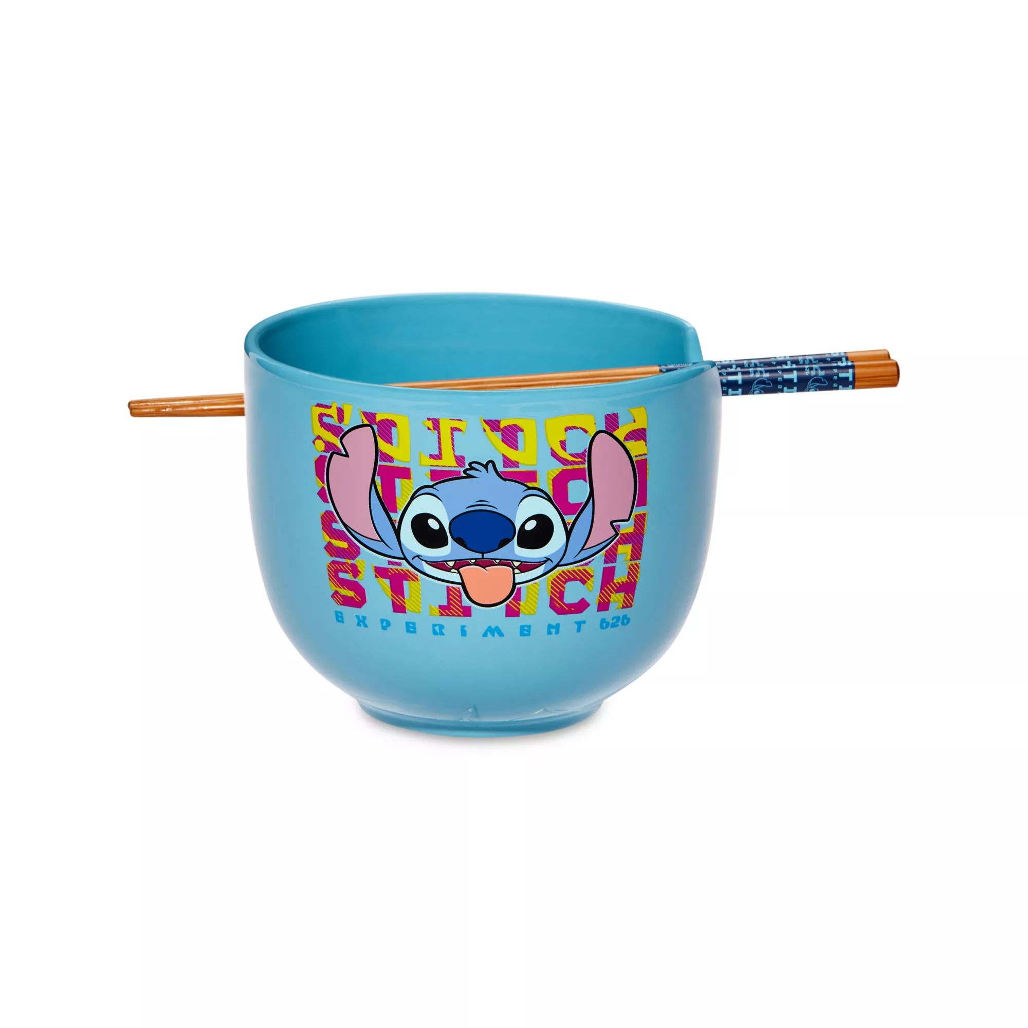 Stitch Bowl with Chopsticks - Lilo & Stitch at Spencer's