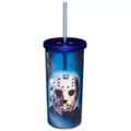 Jason Voorhees Iridescent Cup with Straw - Friday the 13th at Spencer's