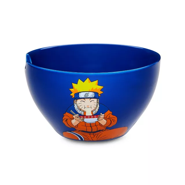 Blue Naruto Bowl with Chopsticks - Naruto at Spencer's