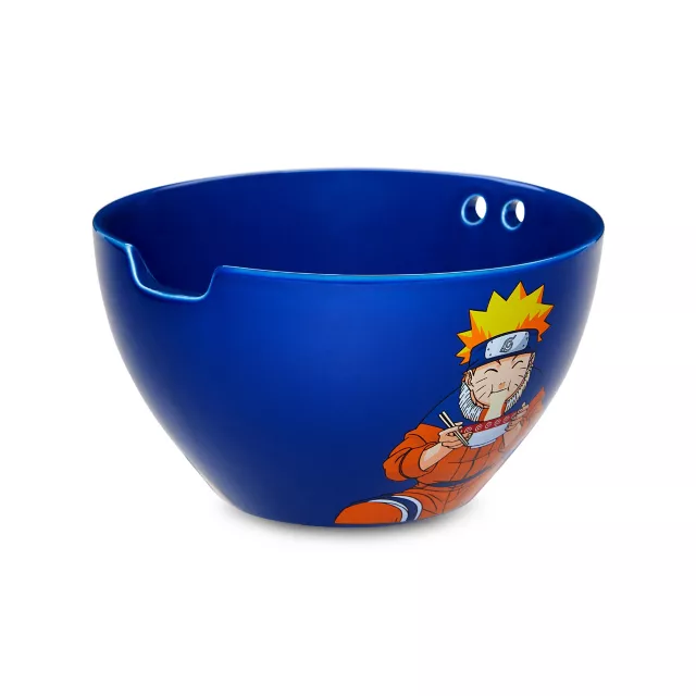 Blue Naruto Bowl with Chopsticks - Naruto at Spencer's