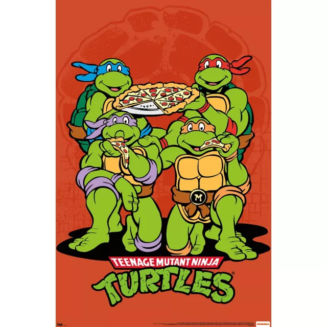 Pizza Power Ninja Turtles Poster at Spencer's