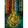 Hogwarts Houses Poster - Harry Potter at Spencer's