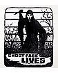 Ghost Face Lives Fleece Blanket