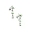 Green CZ Weed Lead Dangle Fake Plugs - 18 Gauge at Spencer's