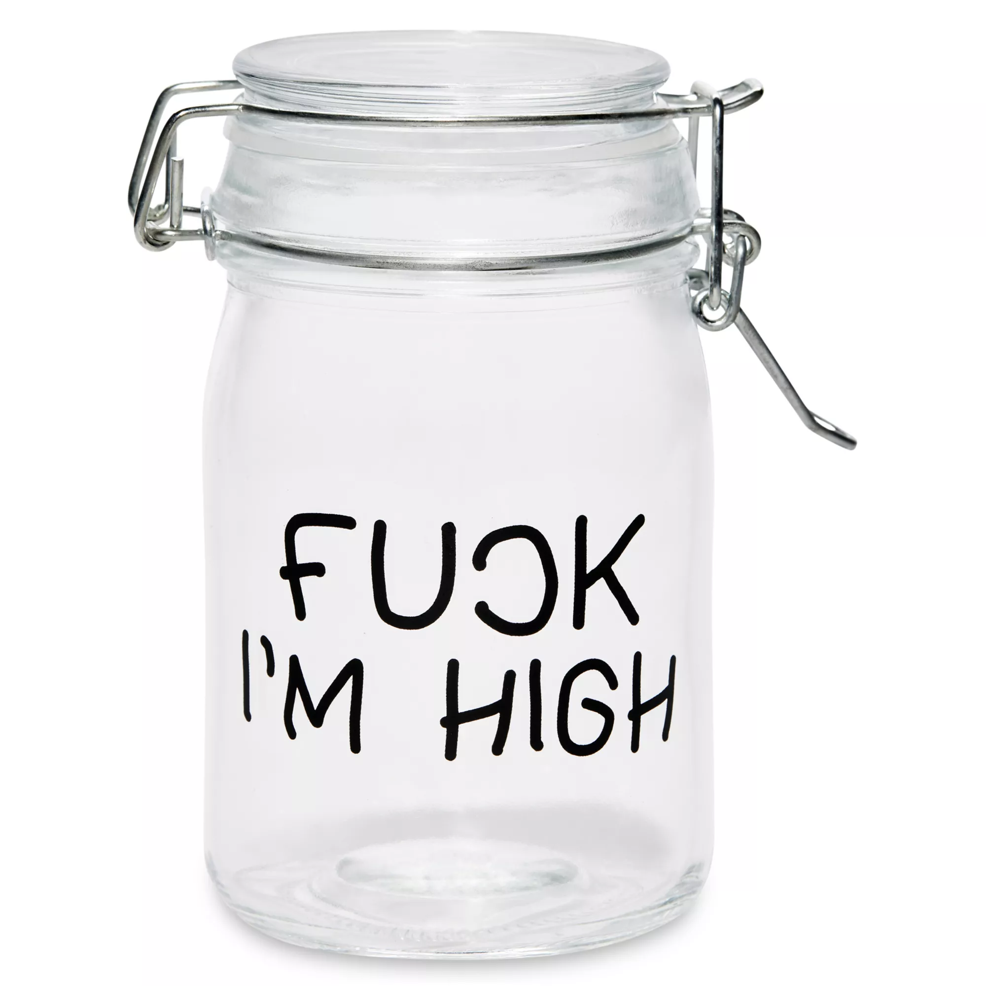 Fuck I'm High Stash Jar - 8 oz. at Spencer's