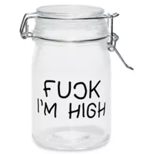 Fuck I'm High Stash Jar - 8 oz. at Spencer's