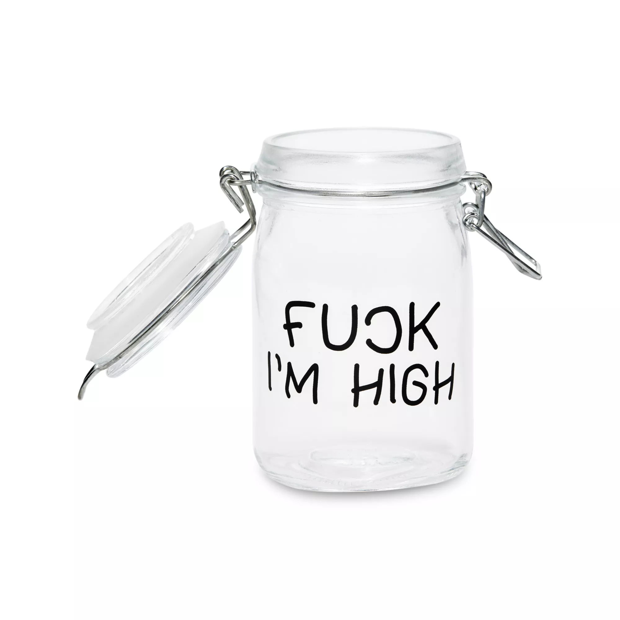Fuck I'm High Stash Jar - 8 oz. at Spencer's