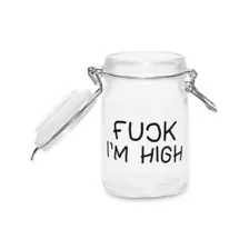 Fuck I'm High Stash Jar - 8 oz. at Spencer's