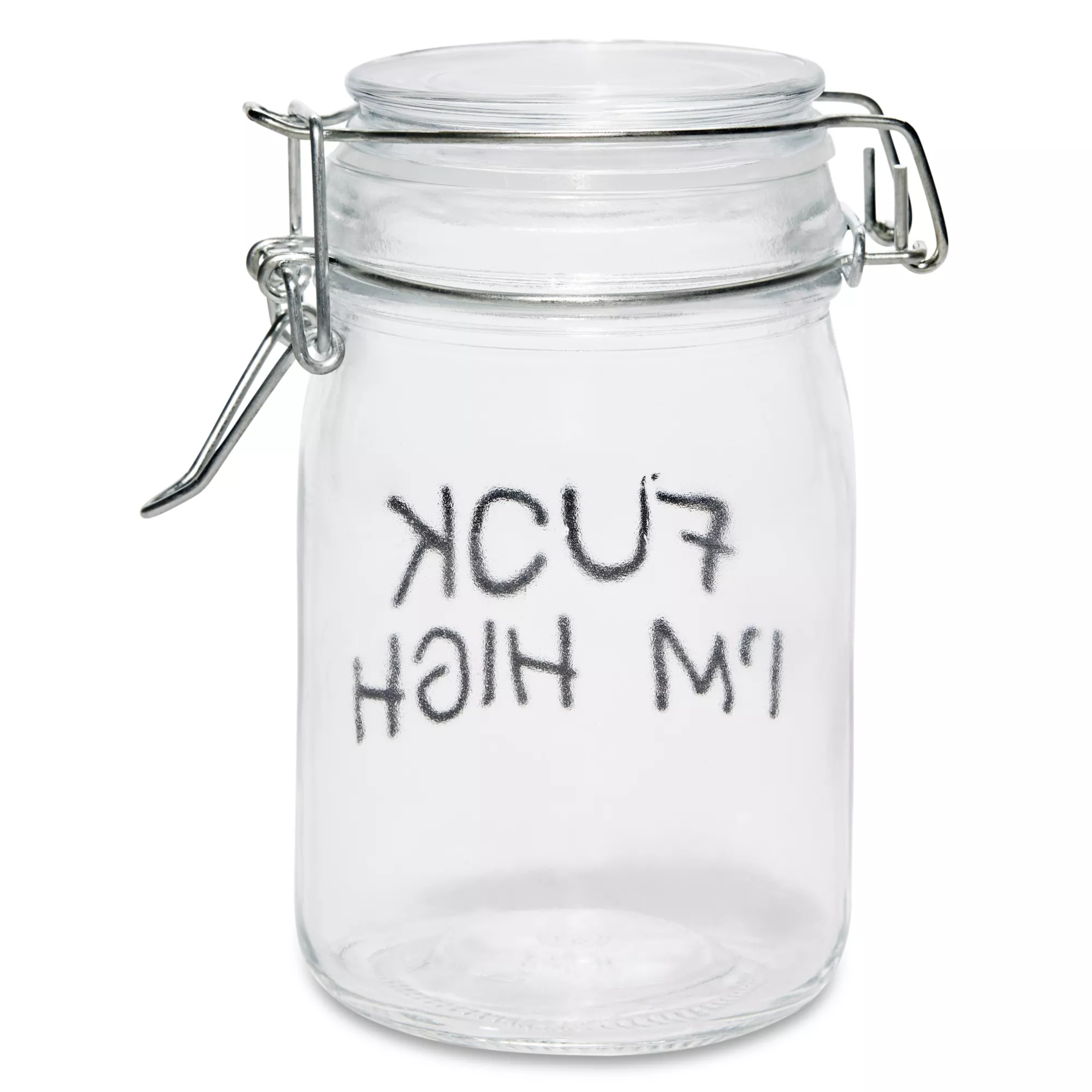 Fuck I'm High Stash Jar - 8 oz. at Spencer's