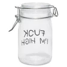 Fuck I'm High Stash Jar - 8 oz. at Spencer's