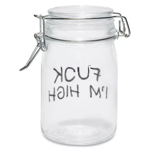 Fuck I'm High Stash Jar - 8 oz. at Spencer's