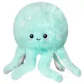 Mini Squishable Mint Octopus Plush at Spencer's