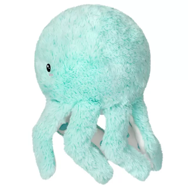 Mini Squishable Mint Octopus Plush at Spencer's