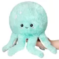 Mini Squishable Mint Octopus Plush at Spencer's