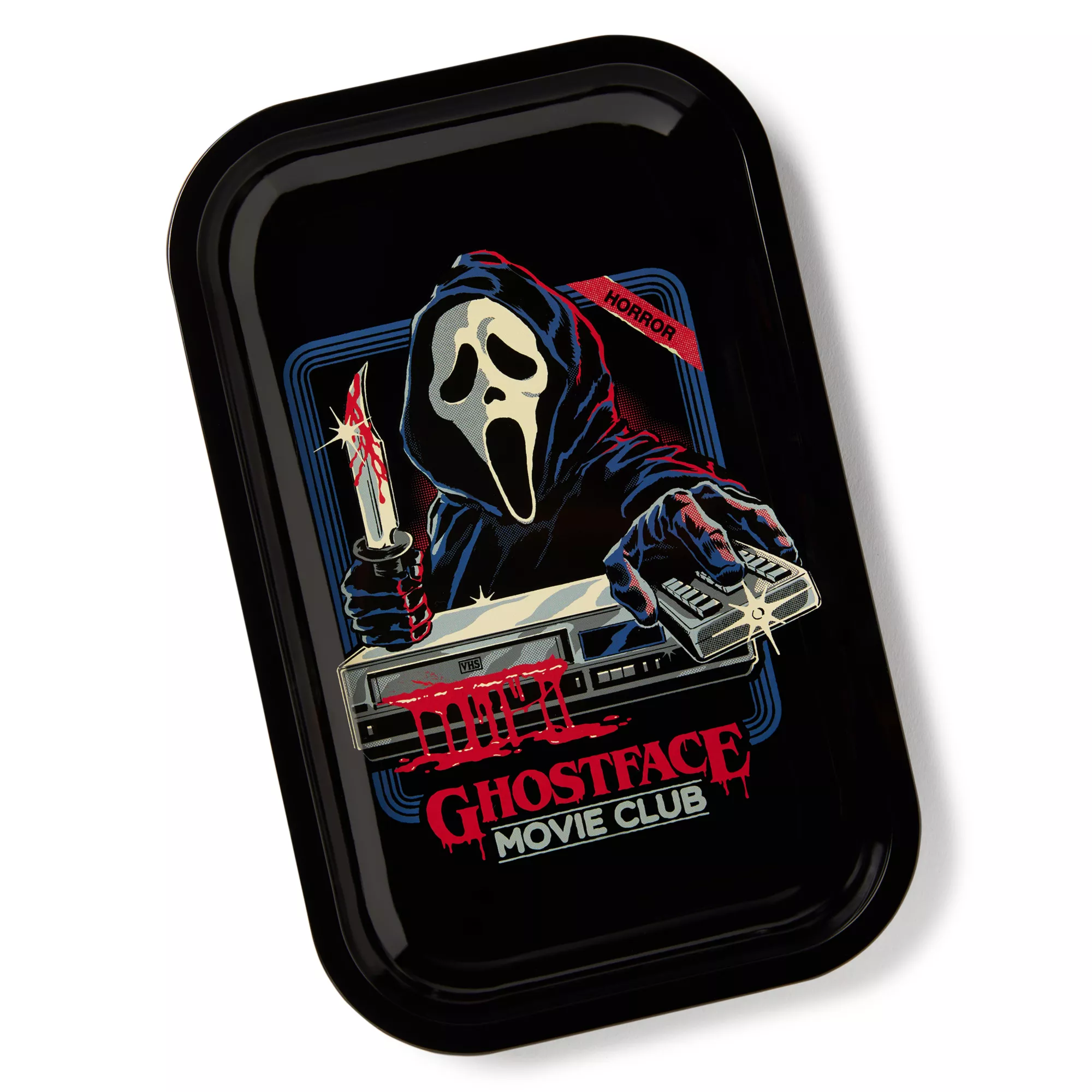 Ghost Face Movie Club Tray at Spencer's