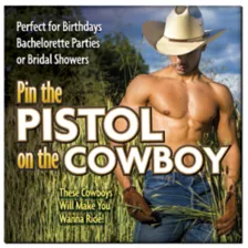 Pin the Pistol on the Cowboy Game at Spencer's