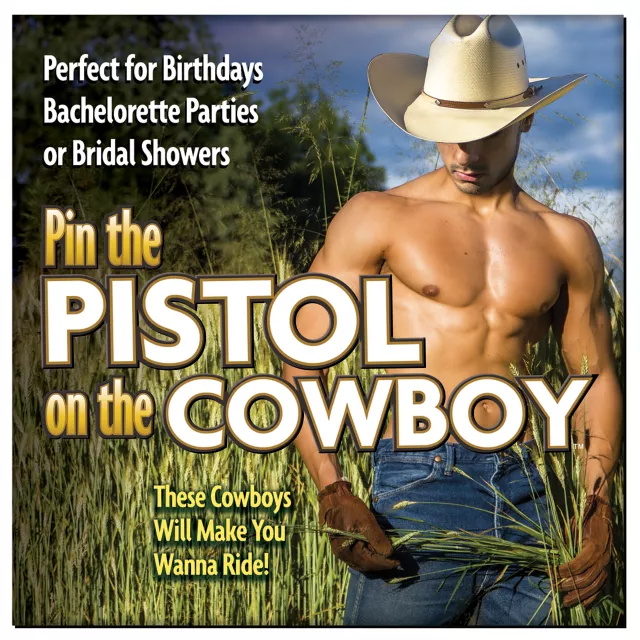 Pin the Pistol on the Cowboy Game at Spencer's