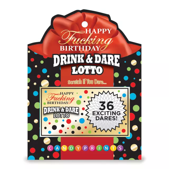 Drink and Dare Lotto Ticket Game at Spencer's
