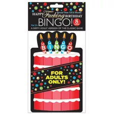Adult Birthday Bingo Game at Spencer's